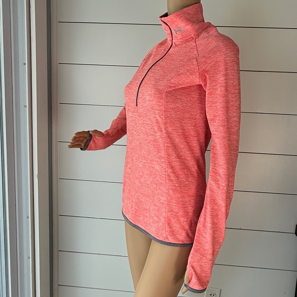 Under Armour Tech Long Sleeve T-shirt With 1/2 Zipper Closure, Sz XS - Picture 3 of 9